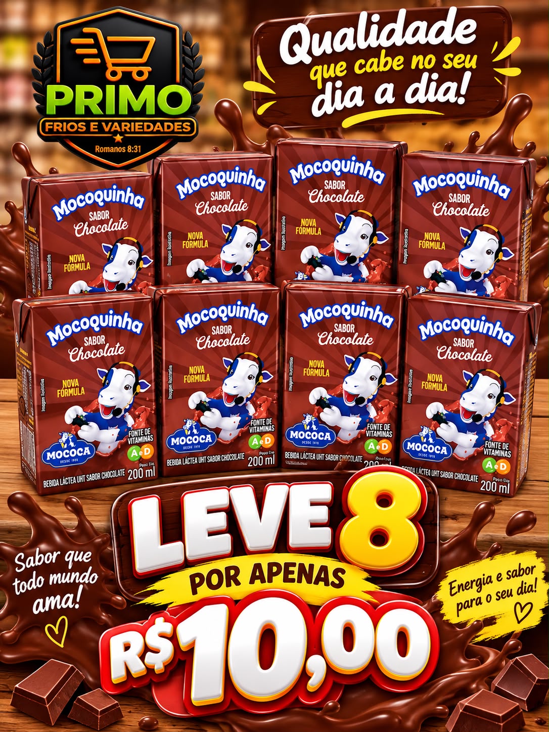 Mocoquinha Chocolate