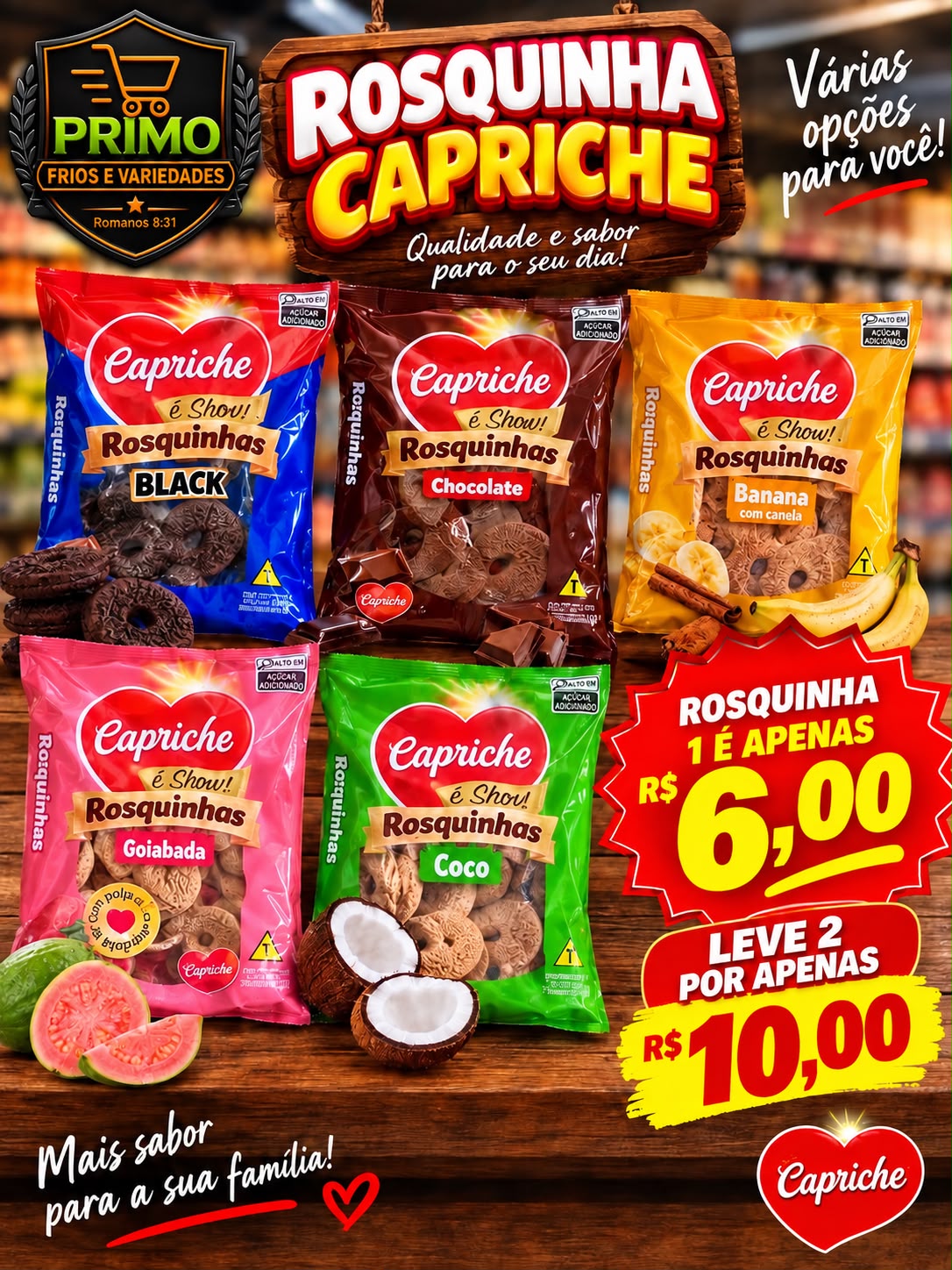 Rosquinha Capriche