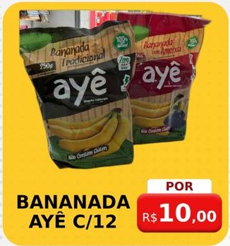 Arte da oferta: Bananada Ayê C/12