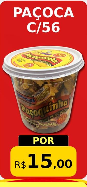 Arte da oferta: Paçoca C/56