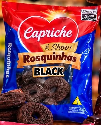 Arte da oferta: Rosquinha Capriche Black