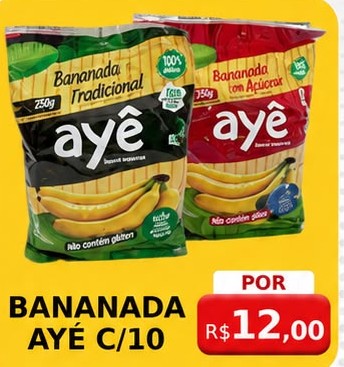 Arte da oferta: Bananada Ayé C/10