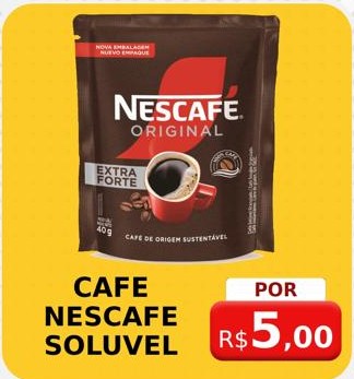 Arte da oferta: Cafe Nescafe Soluvel
