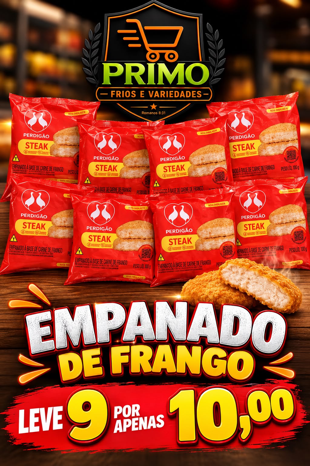 Arte da oferta: Empanado de Frango Leve 9