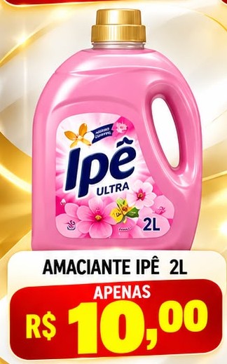 Arte da oferta: Amaciante Ipê 2l