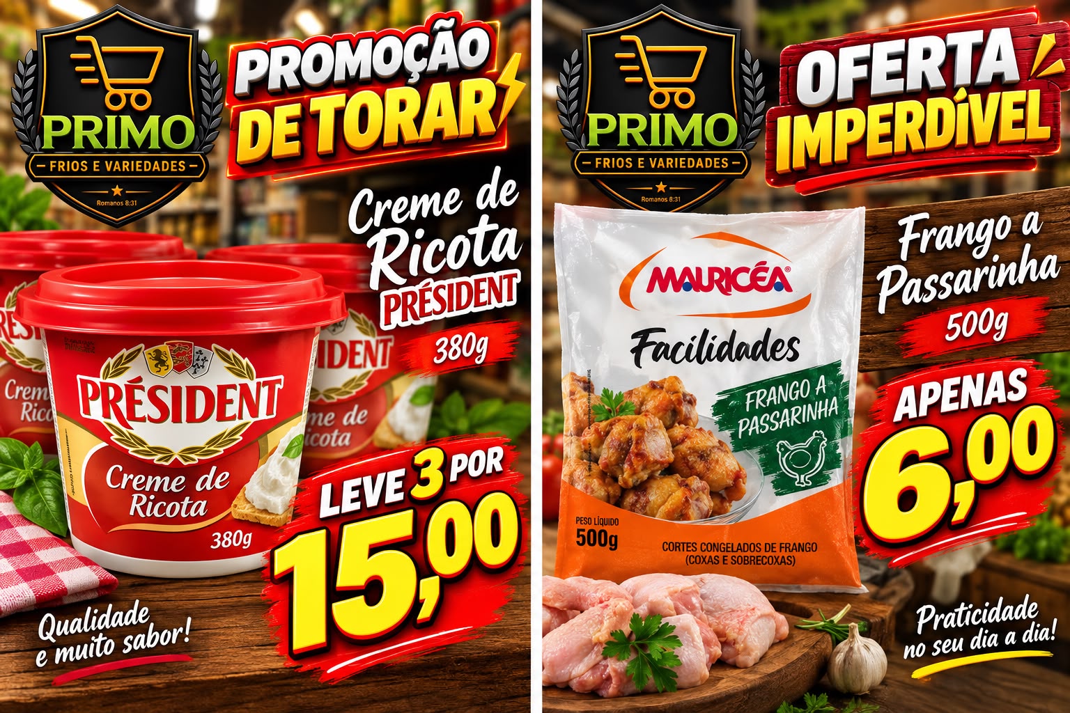 Creme de Ricota Président 350g